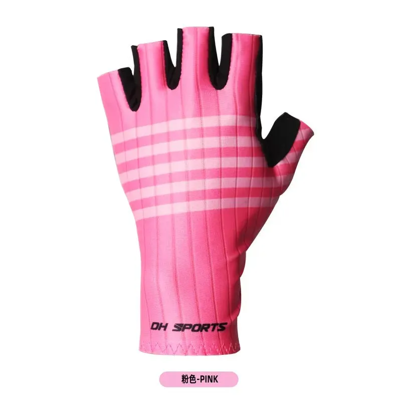 Anti-slip Wear Resistant Wreathable Sun Proof and Shock-absorbing Summer Cycling Gloves for Men and Women